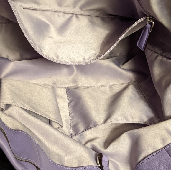 Coach Canvas and Leather Tote - Picture 9 of 12